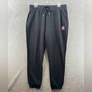 Badley Mischka Terry Knit Lounge Joggers Pants Size Large NWT